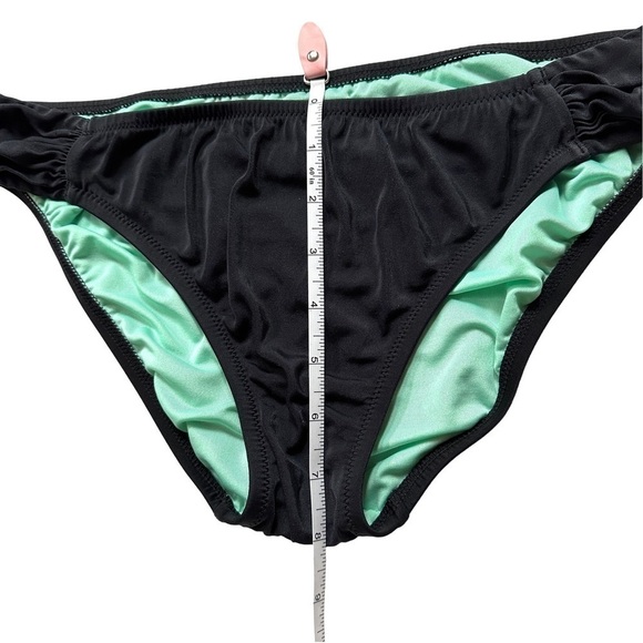 🔴 5 for $10 ONE Shade & Shore Black Full Coverage Swimsuit Bottom Size L - Picture 4 of 5